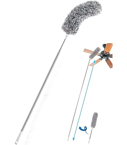 Amazon.co.jp: 日本クリンテック 洗える高所のクモの巣ホコリとり